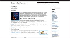 Desktop Screenshot of onjavadev.com